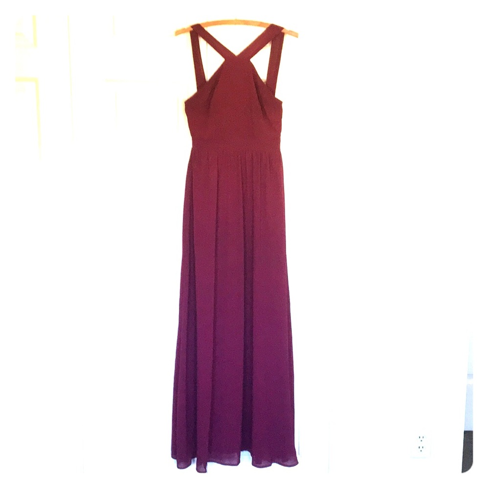 Lulu’s Burgundy Maxi Dress